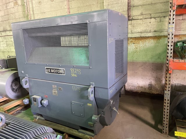 900 HP US Electric AC Electric Motor 1200 RPM Fr 5812Z WPIIBB 460 V EOK