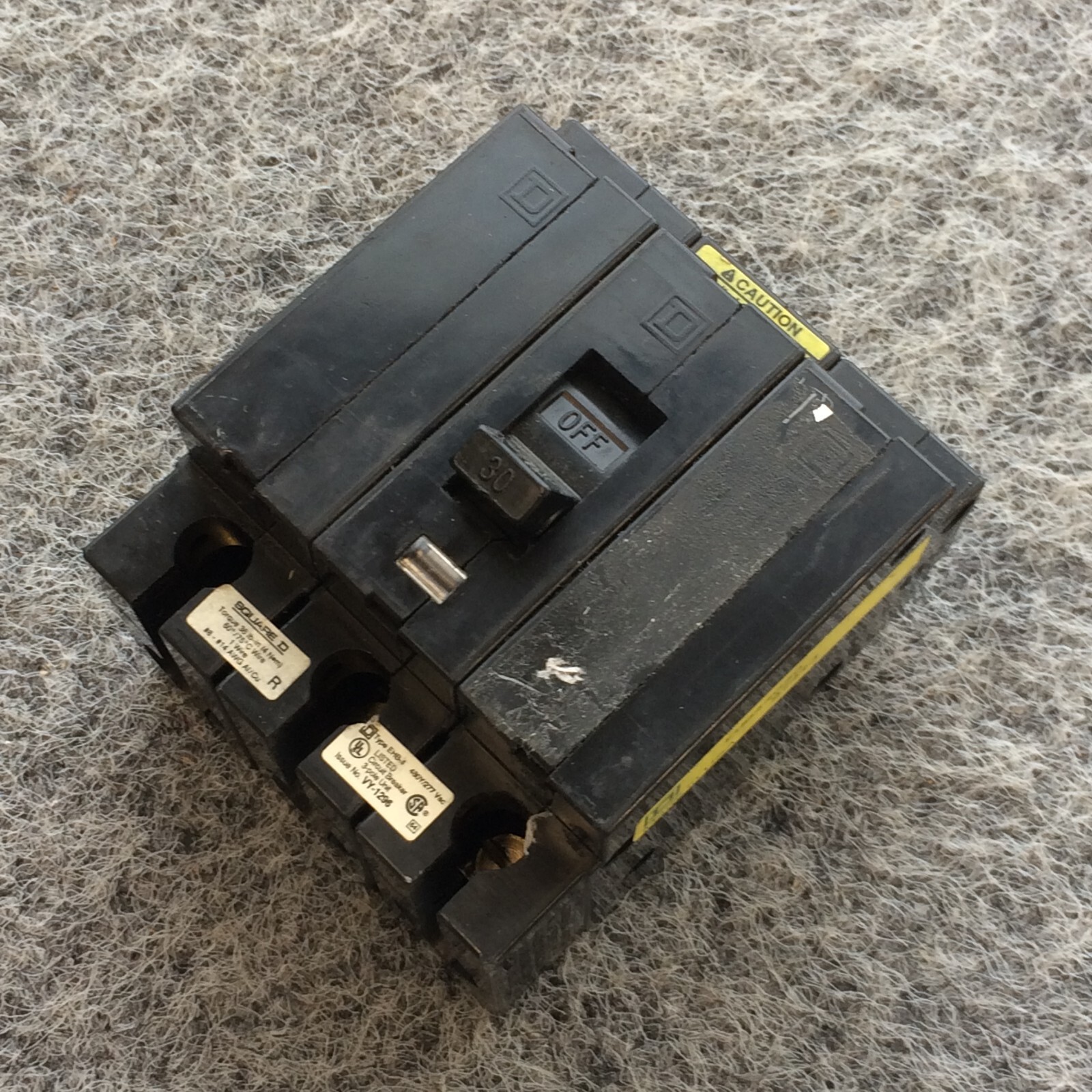 NOS Square D EHB34030 3 Pole Circuit Breaker 30 Amp – Ships Same Day –