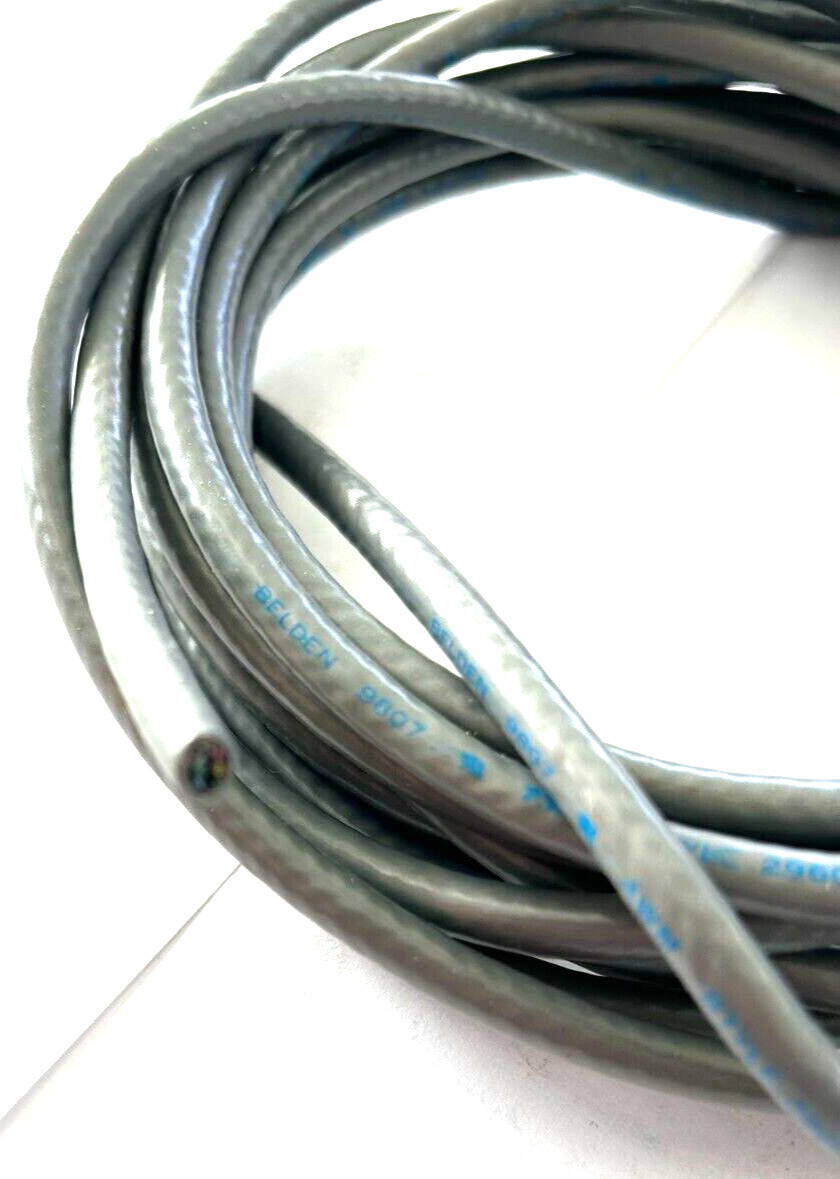 15 FT Belden 9807 28/5P Twist Pair Multi-Shielded 100 Ohm Low Cap Computer Cable