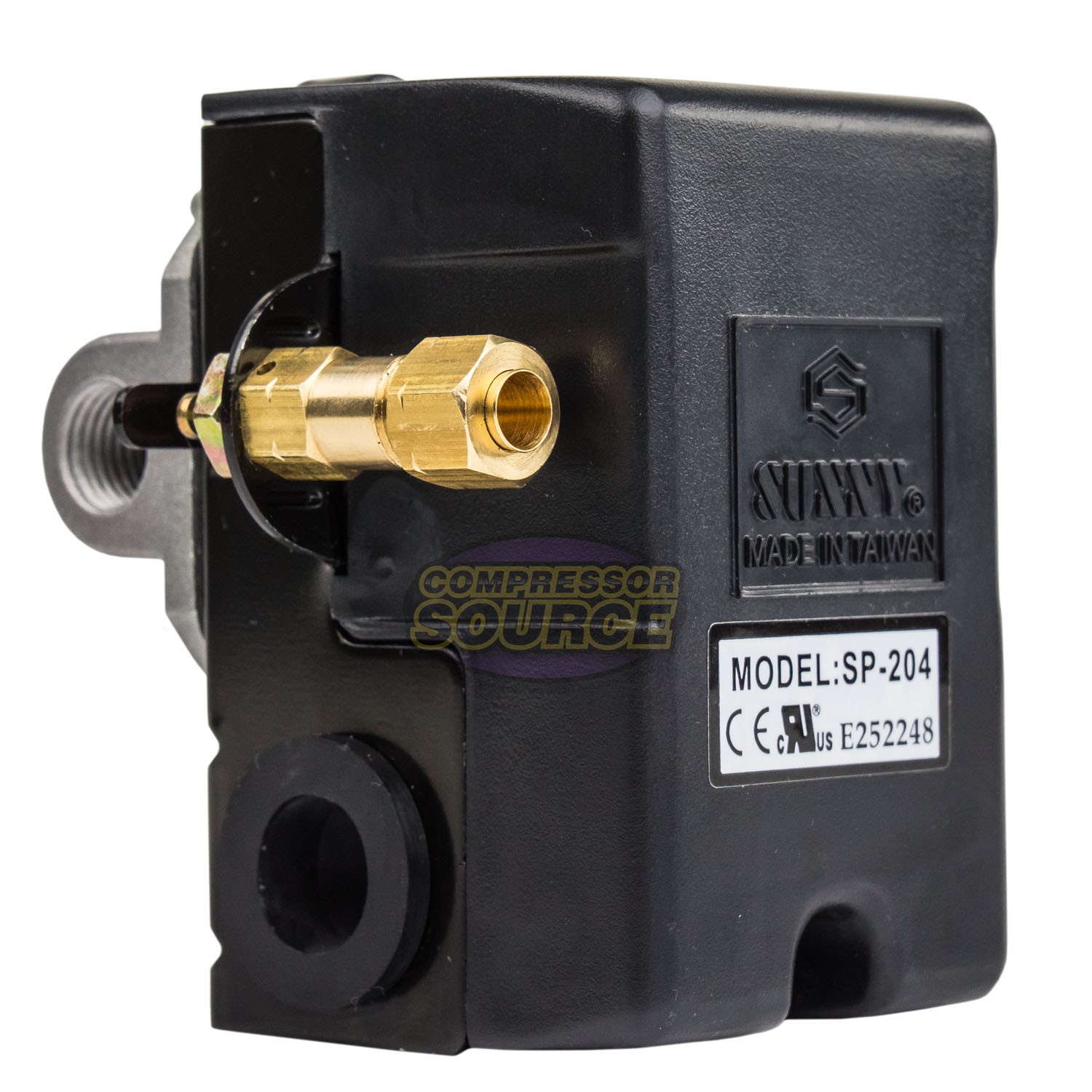 Heavy Duty 25 Amp Air Compressor Pressure Switch Control 140-175 PSI 4 Port