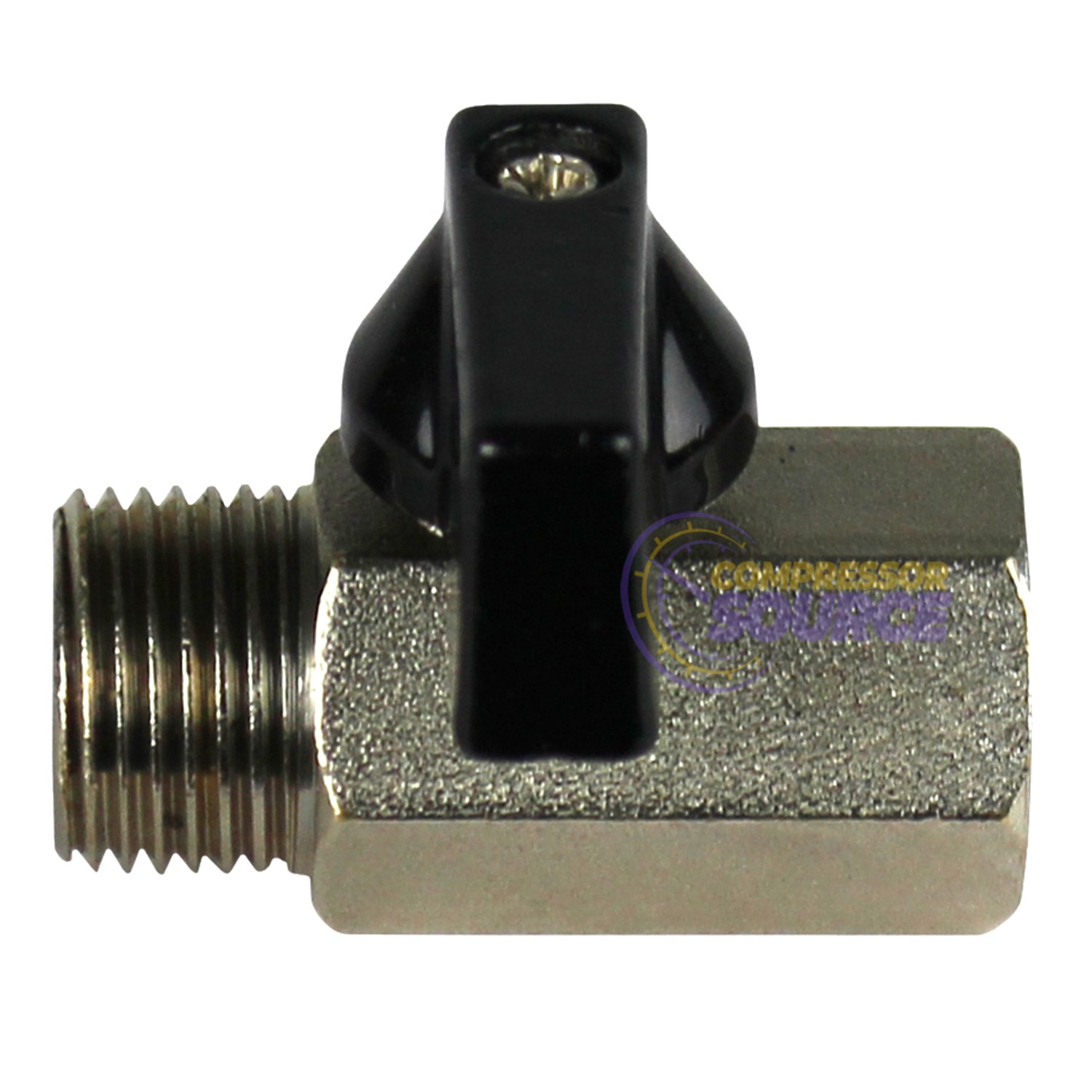 Mini 3/8″ Male 3/8 Inch Female NPT Brass Ball Shut Off Valve Water Air Fluid WOG