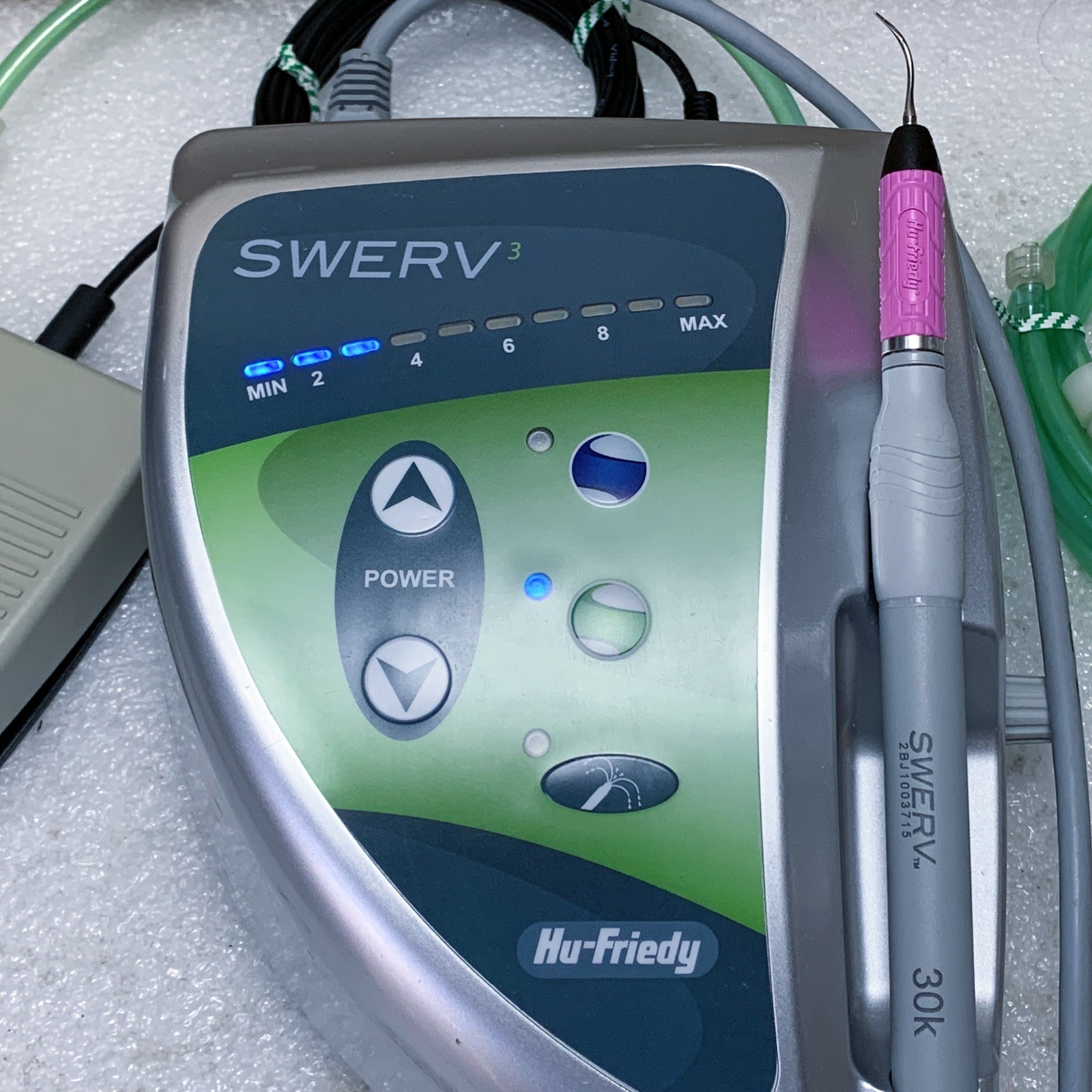 Hu-Friedy SWERV3 UM3000 30K Scaler + Tips, 90-Day Warranty