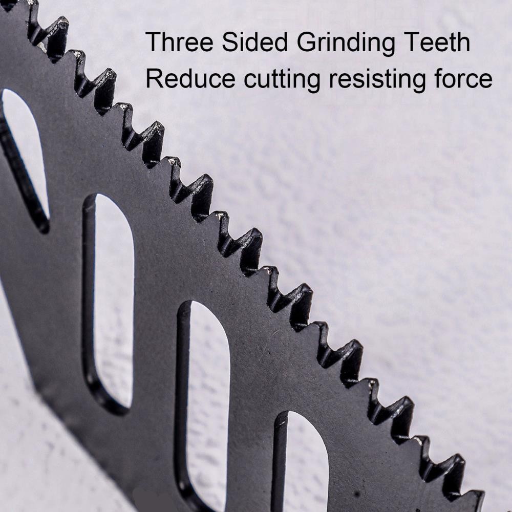 5x Flush Cutting Jigsaw Blade Irregular Curve Saw Blade with Handle for Wood US