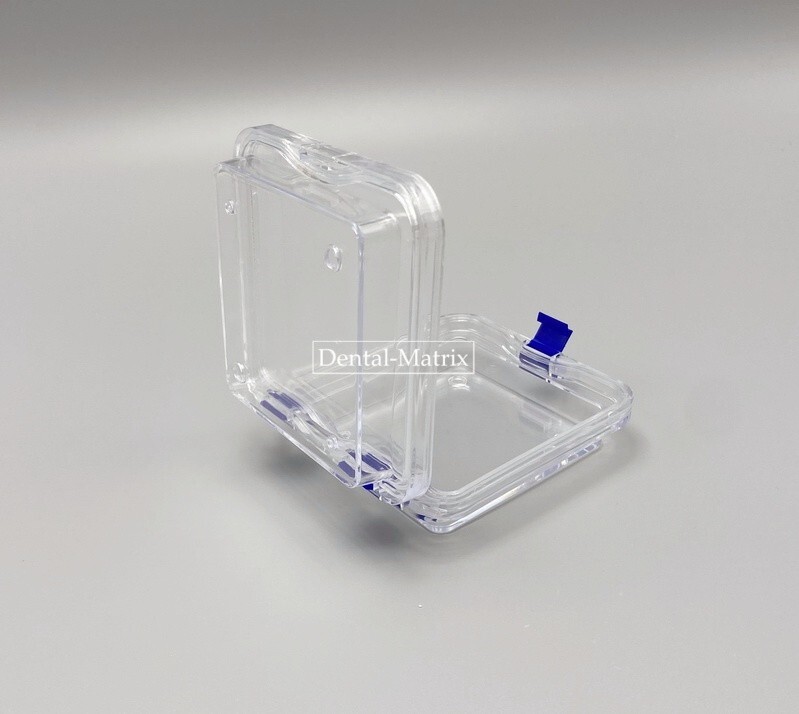 10 Pcs Denture False Teeth Membrane Case Container Hinged Display Box Jewelry