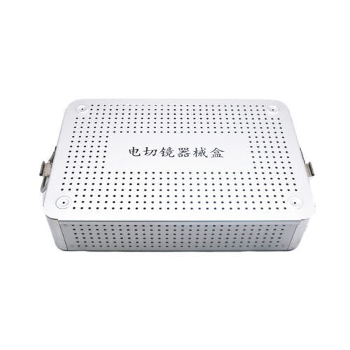 Resectoscope Surgical Instrument Box Sterilization Tray Case Cassette Autoclave