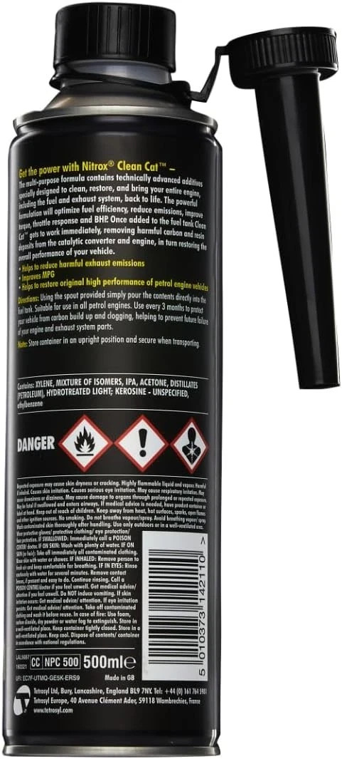 Nitrox Catalytic Converter Cleaner, 17 Fl Oz – Clean Cat Fuel & Exhaust System C
