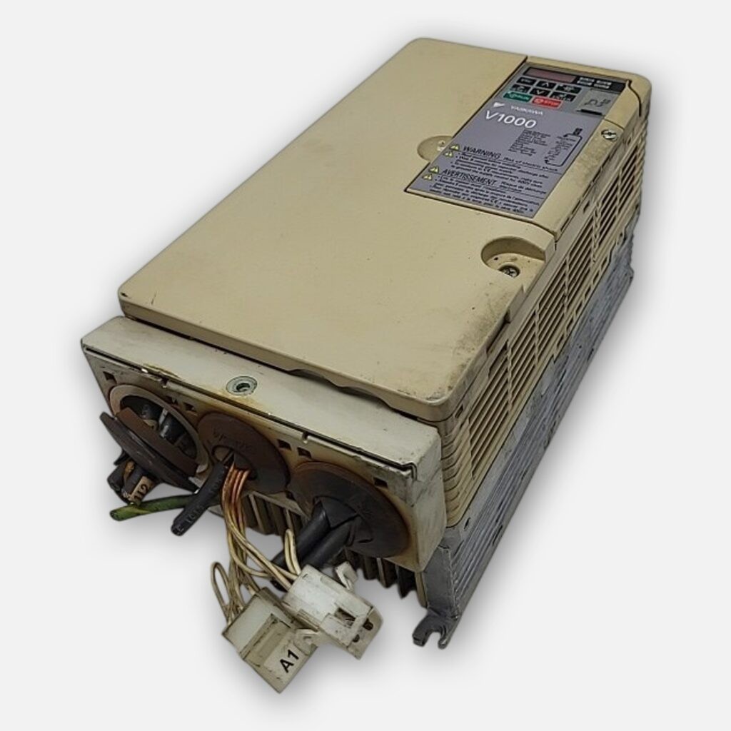 YASKAWA CIMR-VU2A0040FAA FREQUENCY DRIVE AC3PH, REV A, 200-24V, 52.0/37.0A