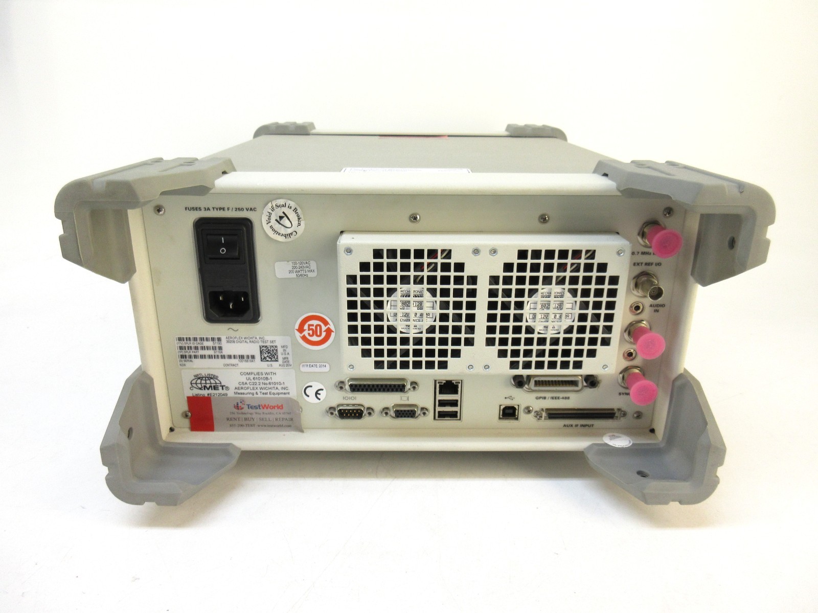 VIAVI Aeroflex 3920B Analog and Digital Radio Test Platform, P25, Tetra, DMR DMM