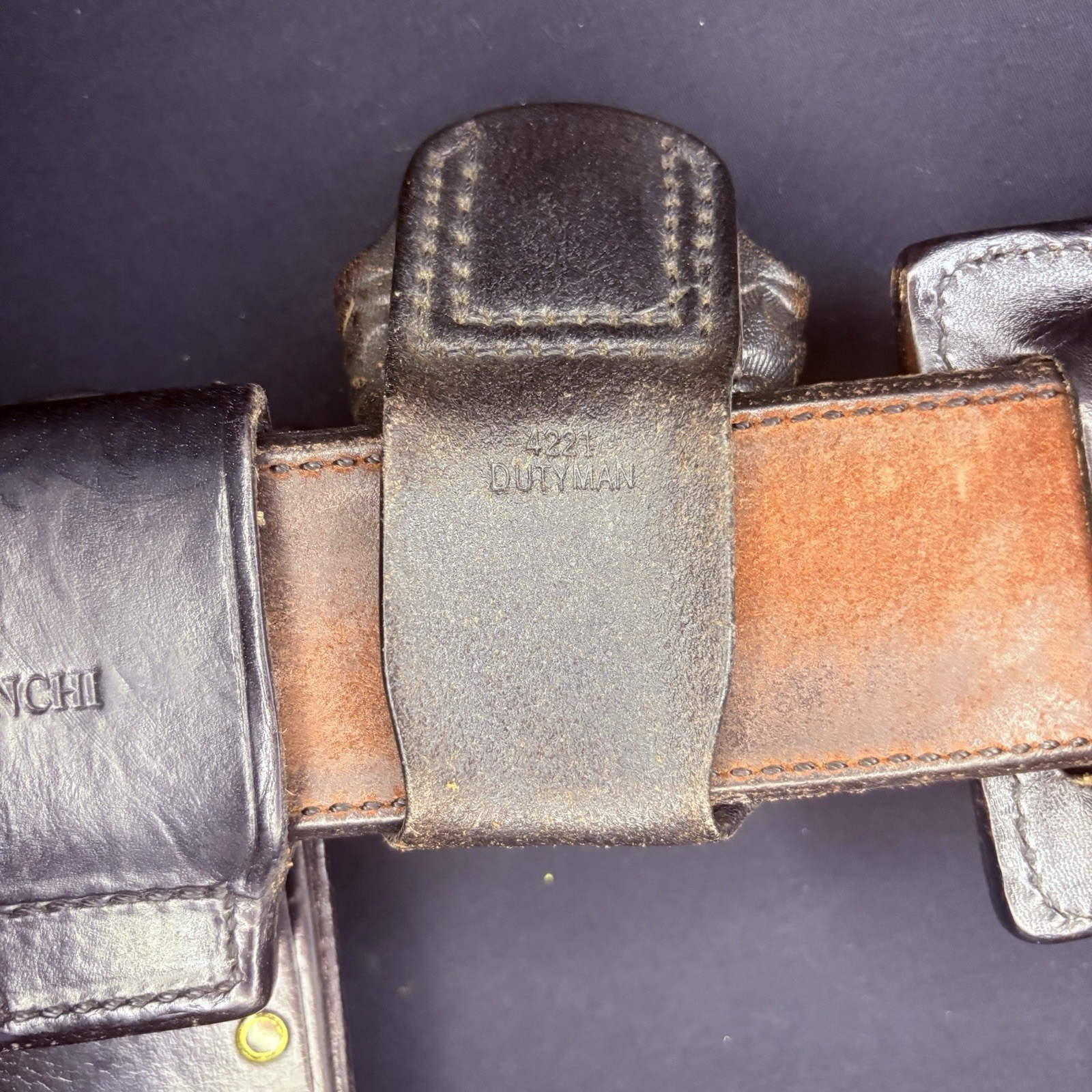 Bianchi Duty Belt 32″ w/Mag Pouch, Key Keeper, Radio, Mace, Recorder Pouch