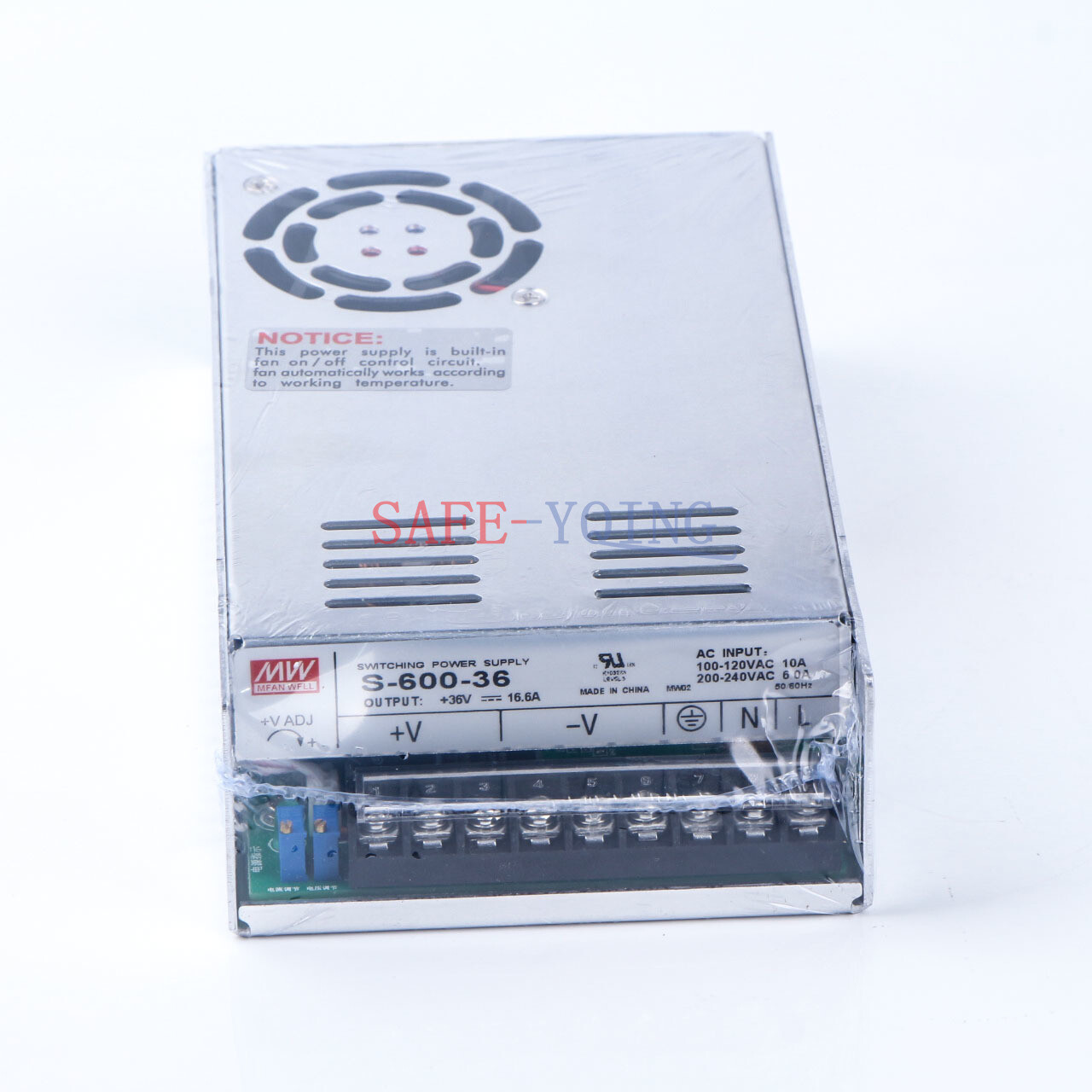1PCS S-600-36 36V 16.6A switching power supply New