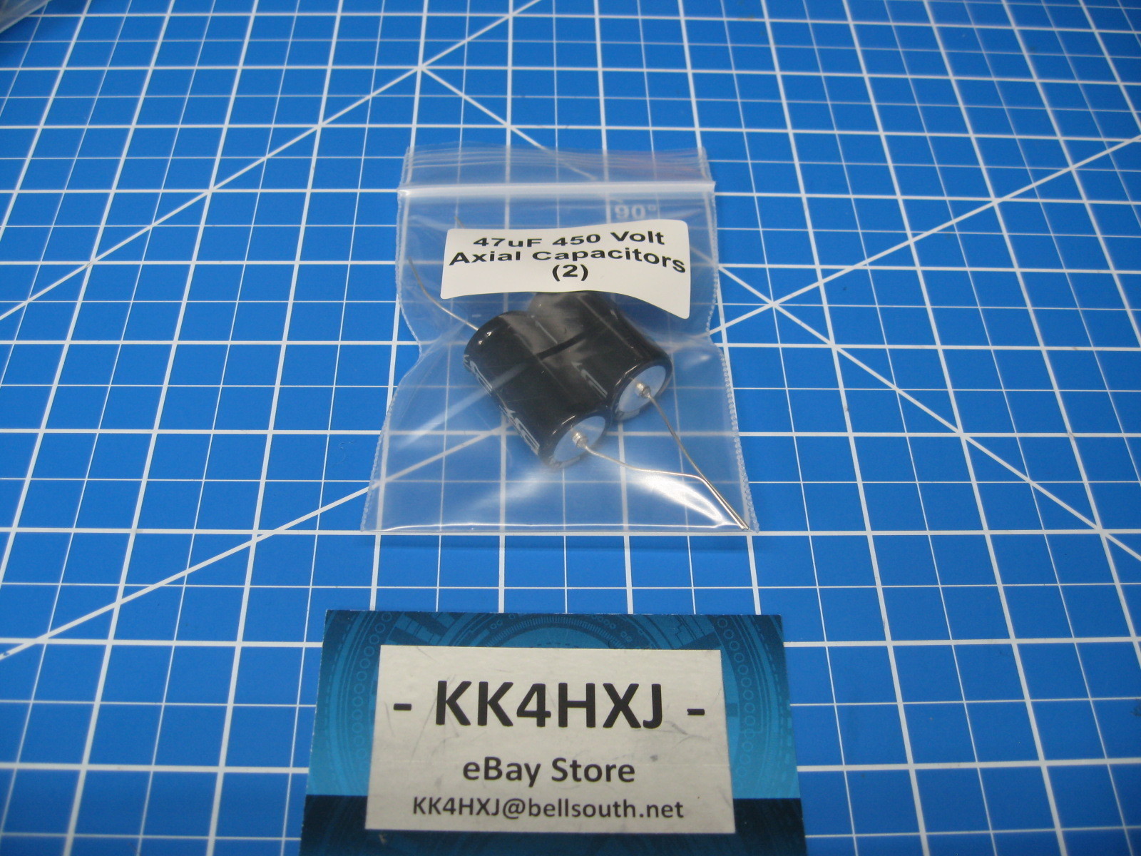 SC – GHA Series – Axial Electrolytic Capacitors – 450v 47uF – 2 Pieces