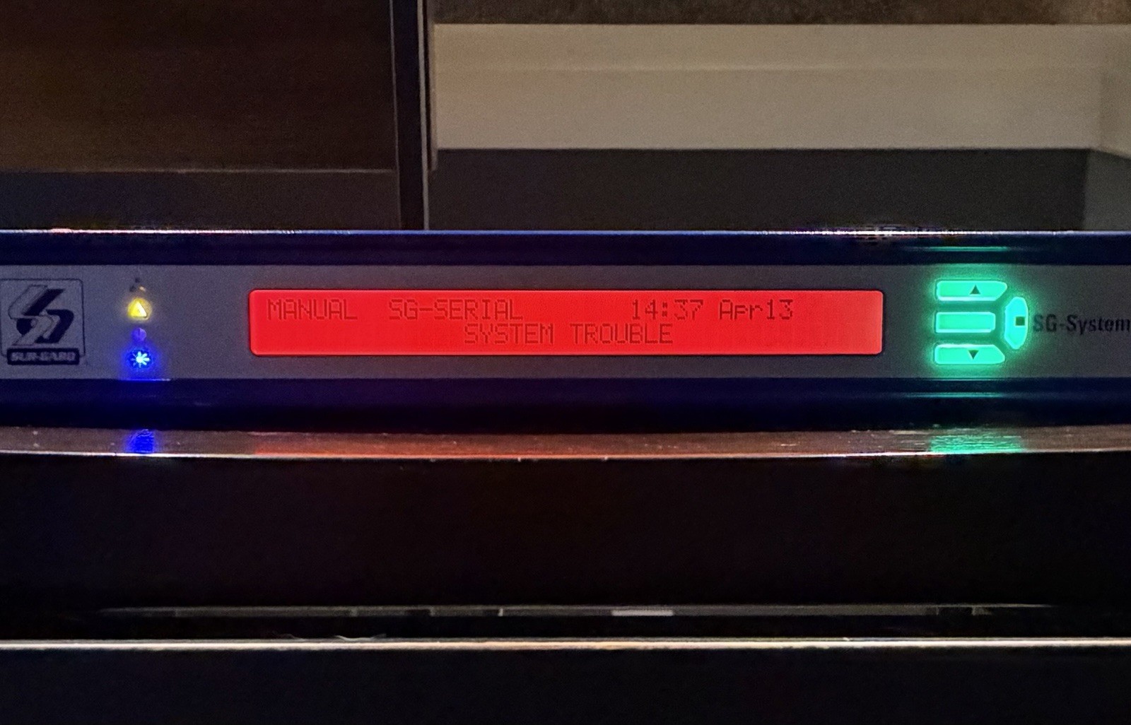 DSC Sur-gard System 2 Network alarm receiver. Model SG System 2