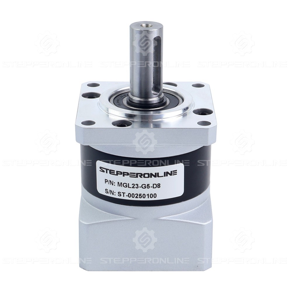 STEPPERONLINE Nema 23 Planetary Gearbox 5:1 Backlash 30arc-min Φ8mm Input Shaft