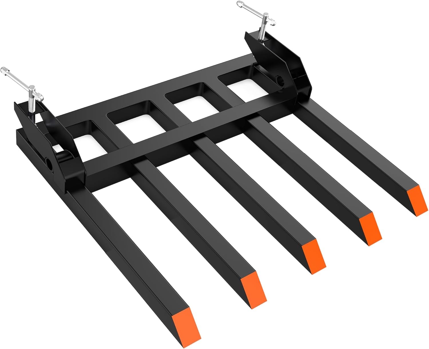 GARVEE Clip On Debris Fork 48″ Bucket Loader Tractor Pallet Fork 2500LB Capacity