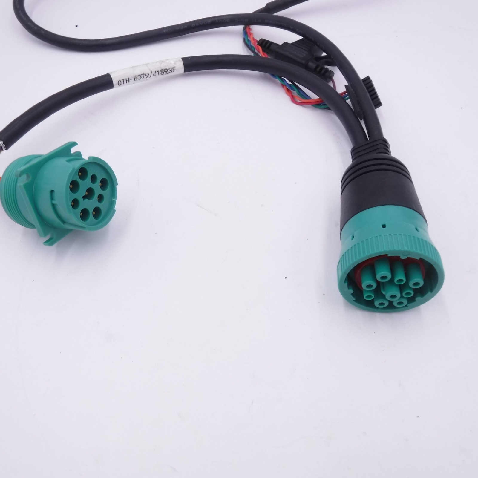 J1939 Deutsch Male To Female 9 Pin Connector W/14 Pin Modular Connector