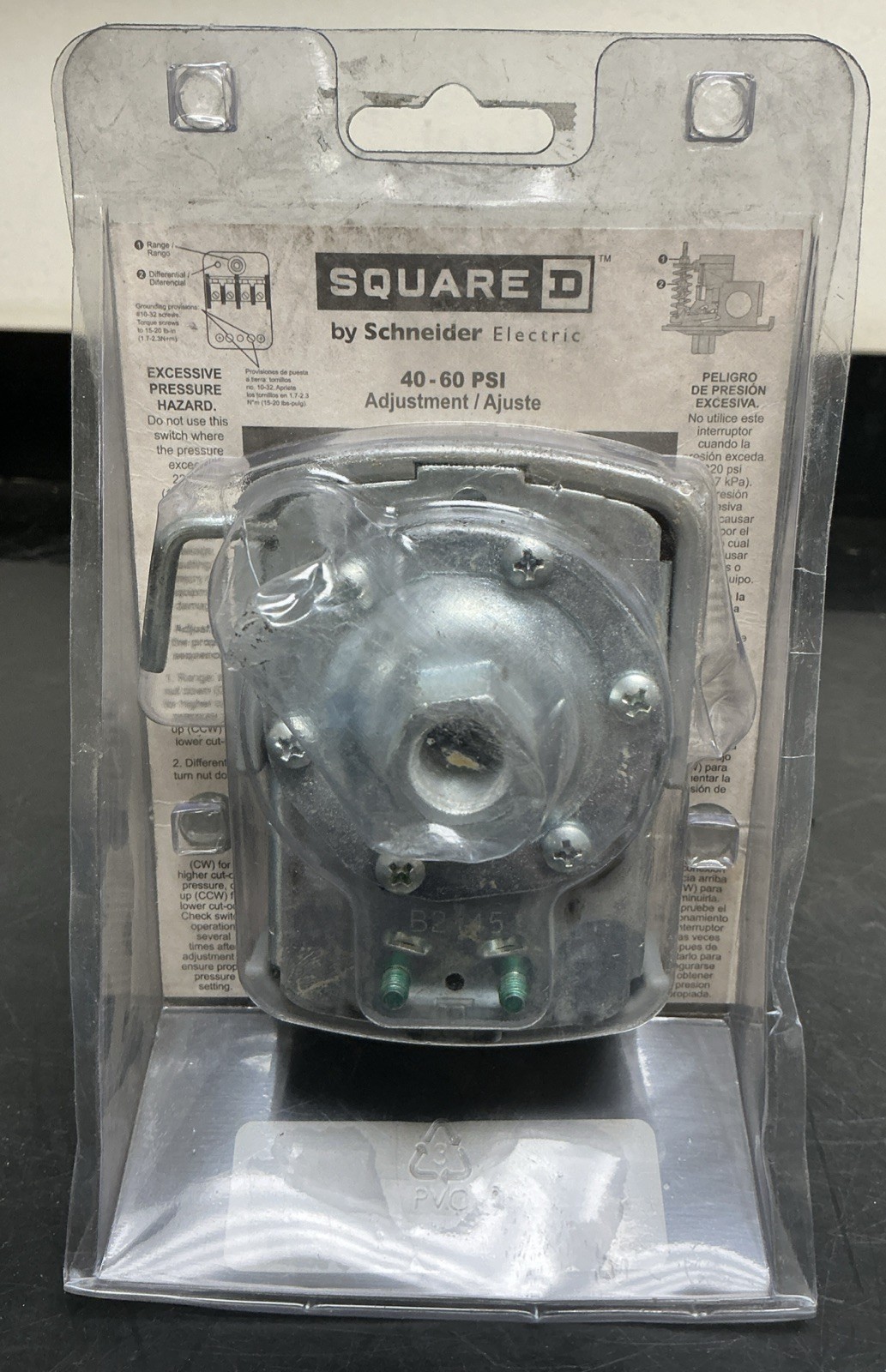 Square D FSG2J24M4CP 40-60 PSI Pumptrol Water Pump Low Pressure Cut Off Switch