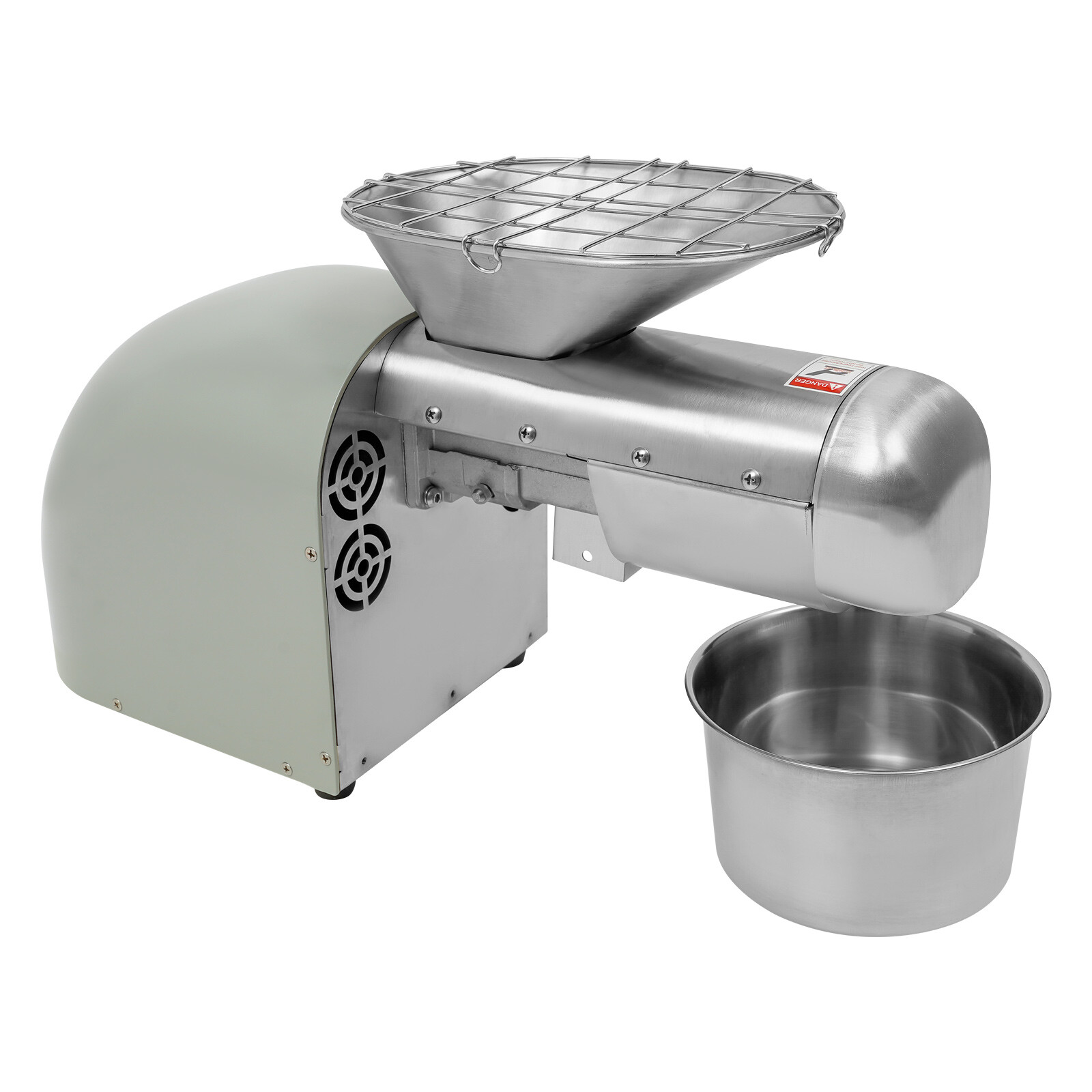 Tabletop Electric Peanut Sesame Oil Extraction Machine Oil Press Machine 1250W