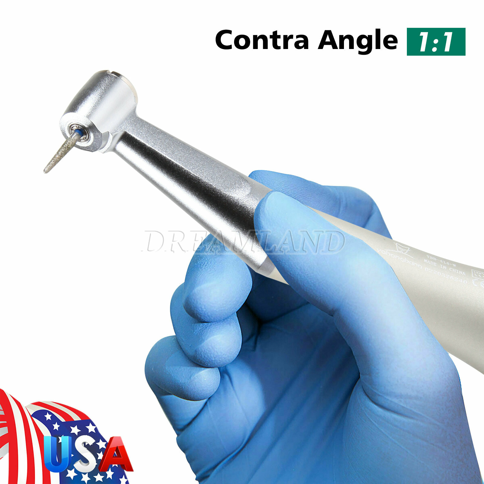 Dental Slow Speed E-type Contra Angle Handpiece fit NSK 1.6mm Friction Grip OEM