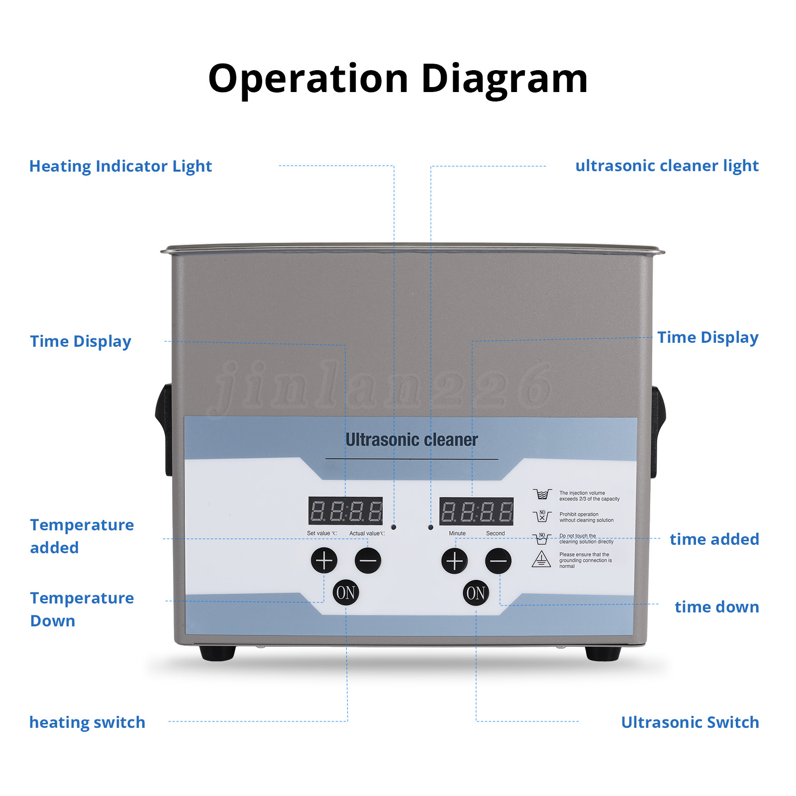 Dental Ultrasonic Piezo Scaler LED Handpiece Bottle Fit EMS Woodpecker Cavitron