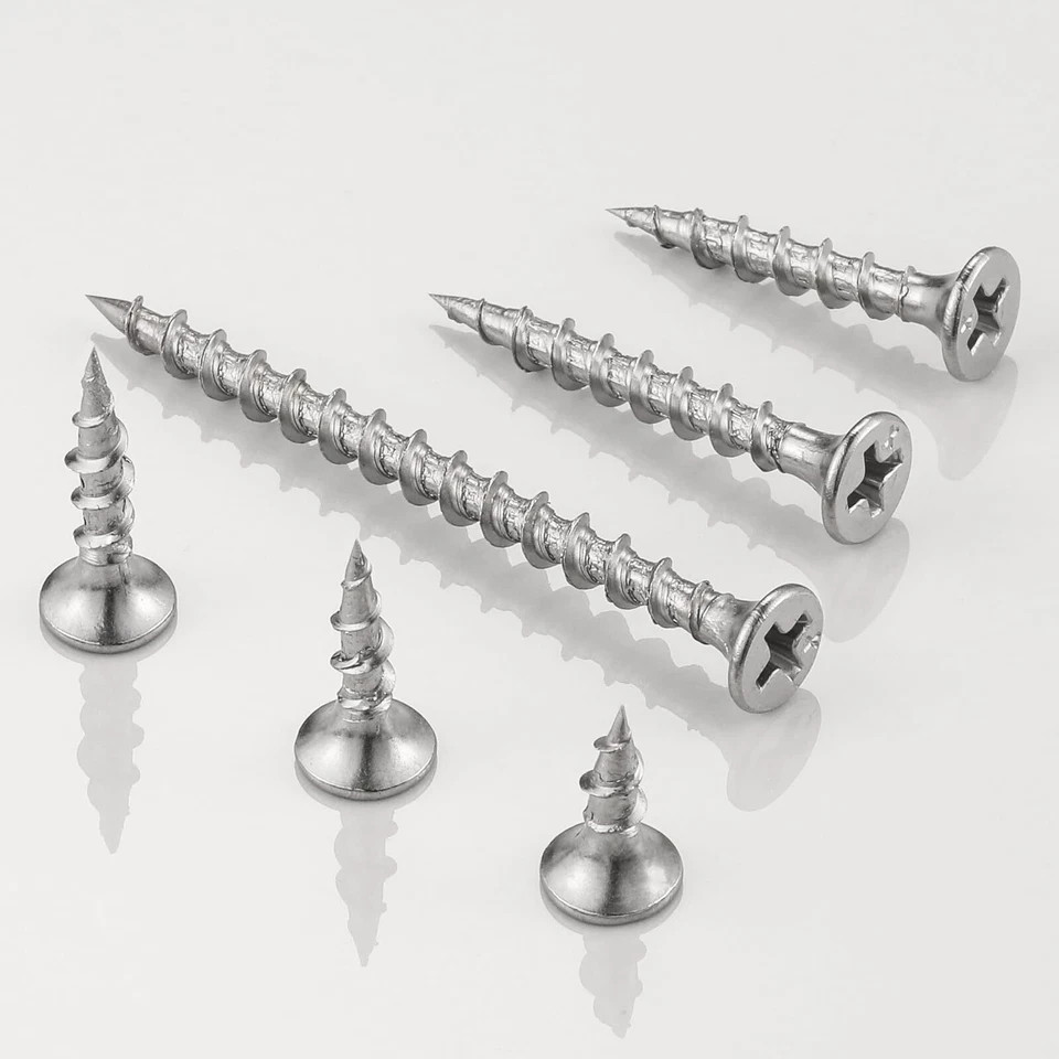 1 pounds#10X5″410 Stainless Steel Fastener Drywall Screws-Phillips with coars…