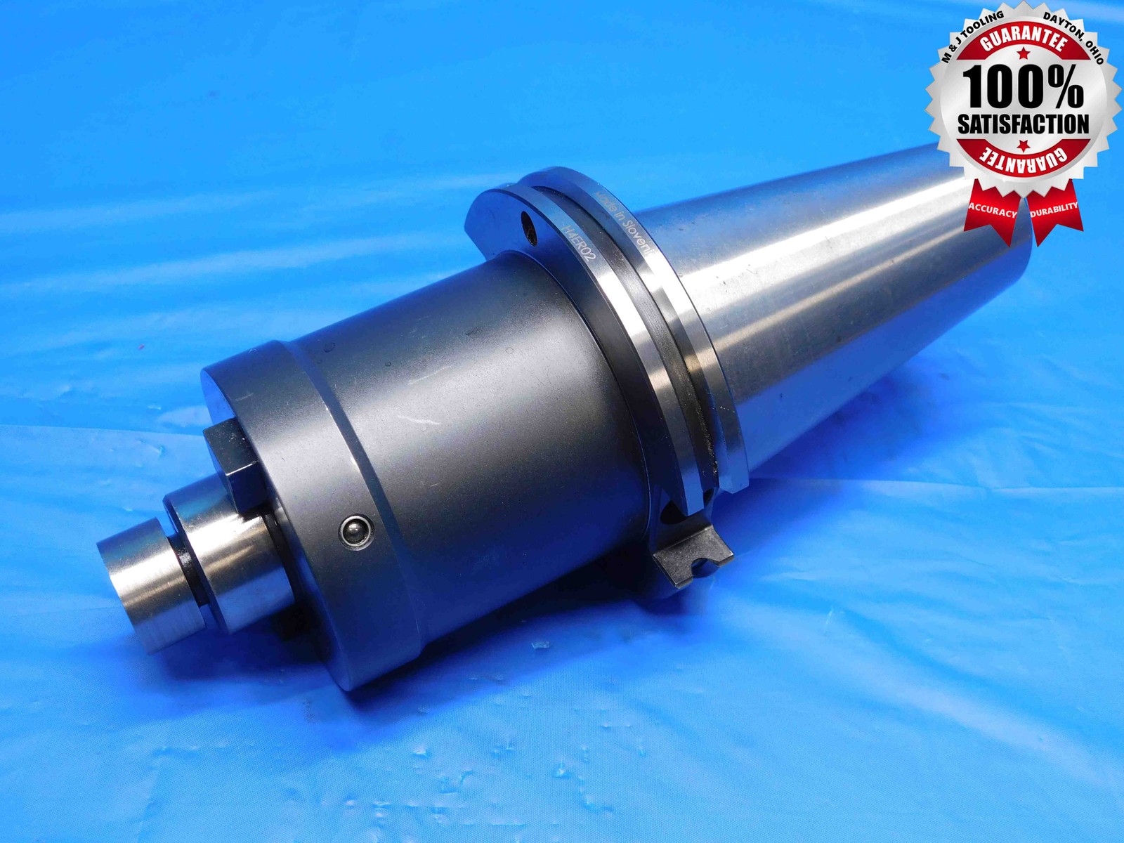 CAT50 ERICKSON 1 1/4 PILOT OD 1/2 KEY FACE MILL TOOL HOLDER COOL. CV50BSMC125350