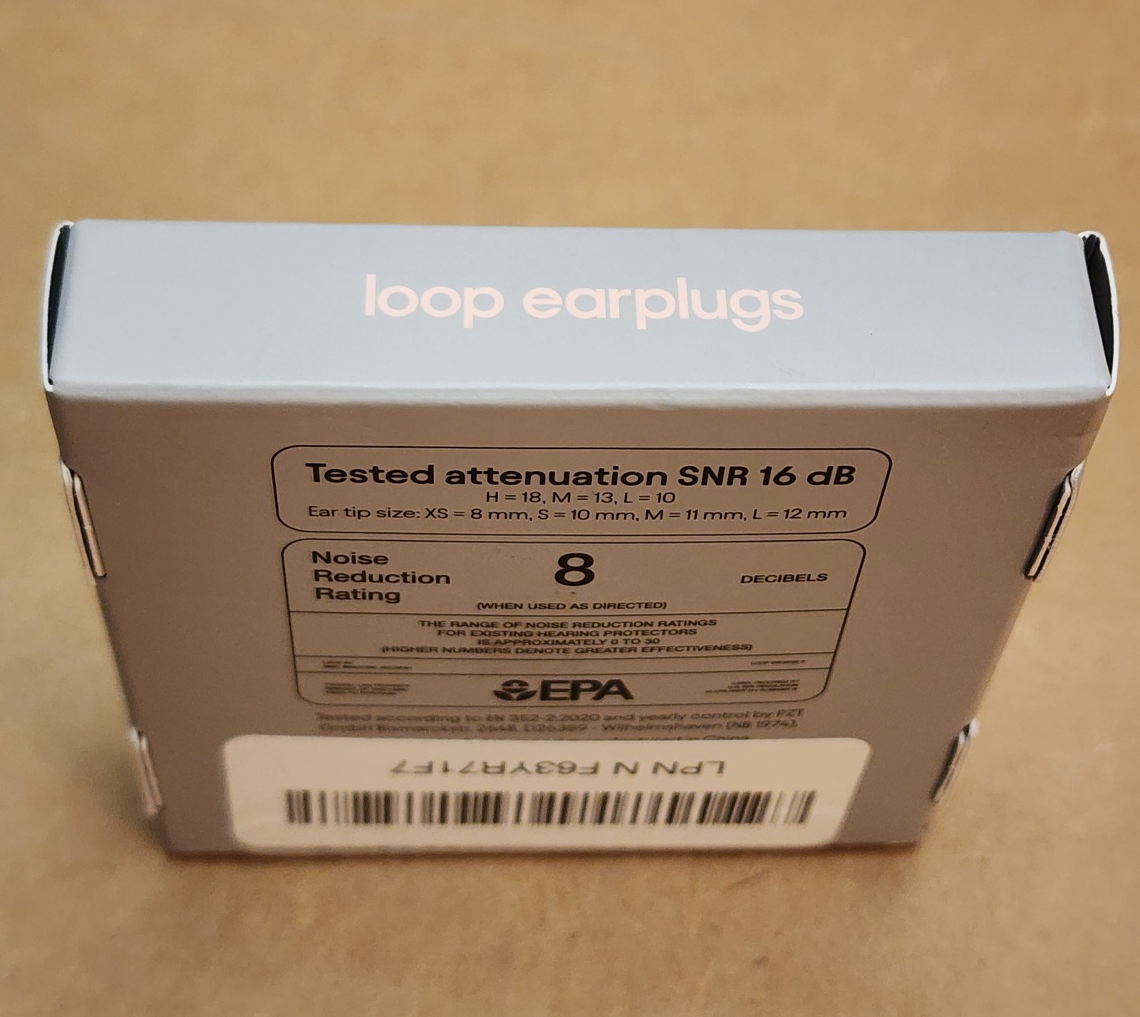 Loop Engage 2 Rose EarPlugs SNR 16 dB Noise Reduction