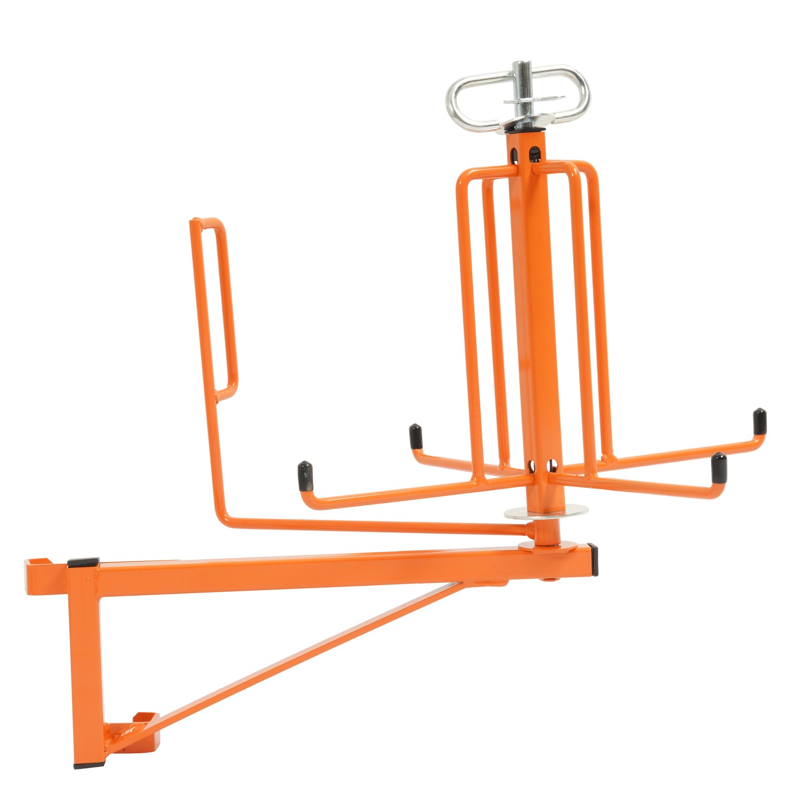 100LBS Cable Spool Dispenser Floor or Stud Mounted Steel Wire De-Reeler Reel MC