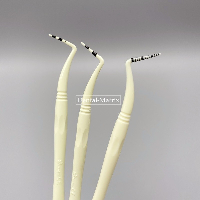 Perio Probe Dental Periodontal Implant Depth Measure Flexible Explorer Scaler