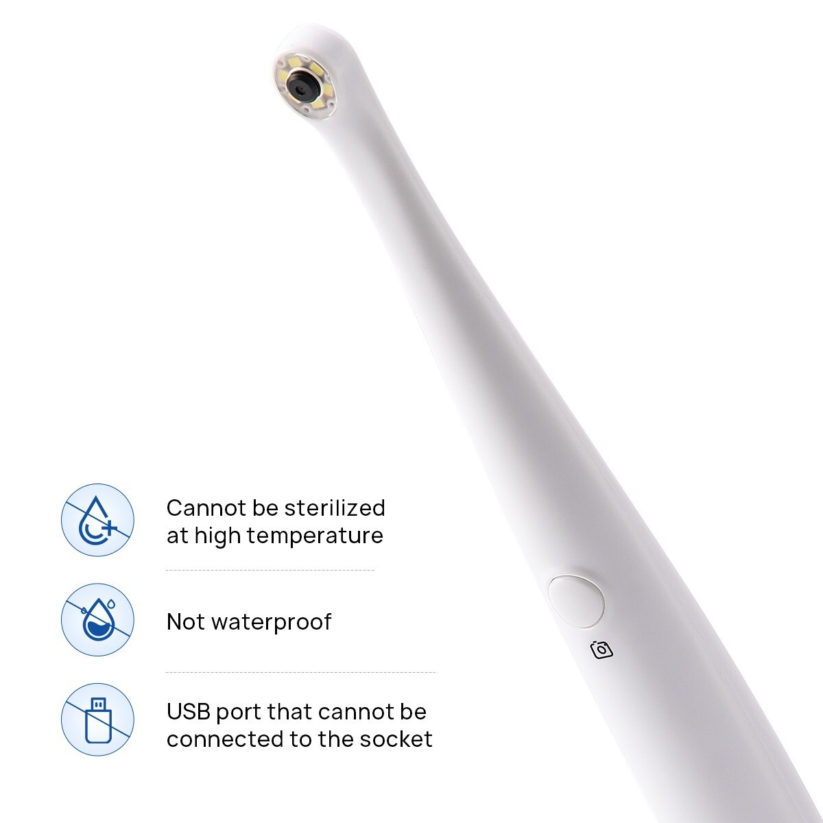 AZDENT Dental Intra Oral Camera USB Digital Imaging Intraoral Endoscope 6 LED
