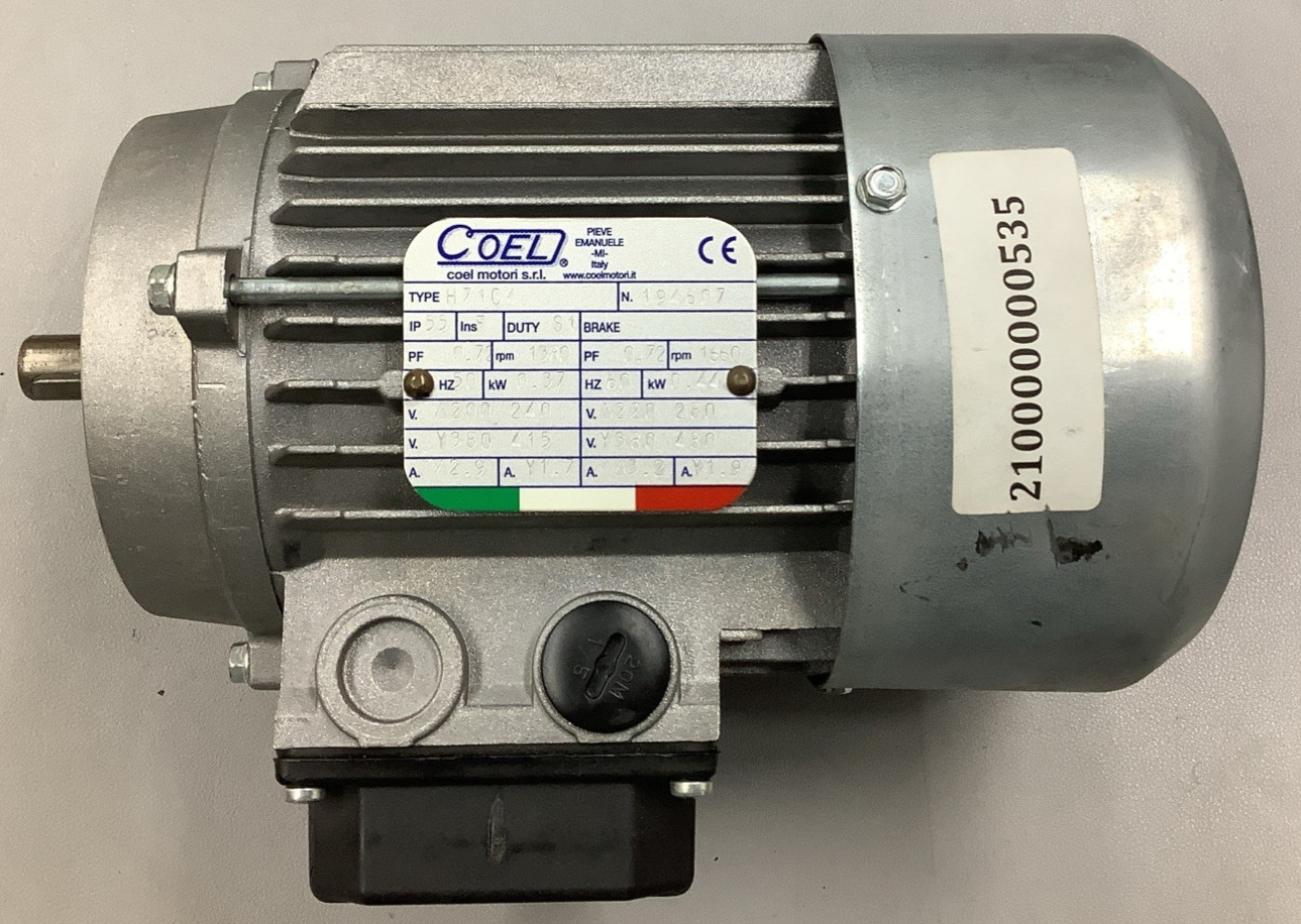 Coel H71C4 General Purpose Motor 1380/1660RPM 0.37/0.44kW (R43)