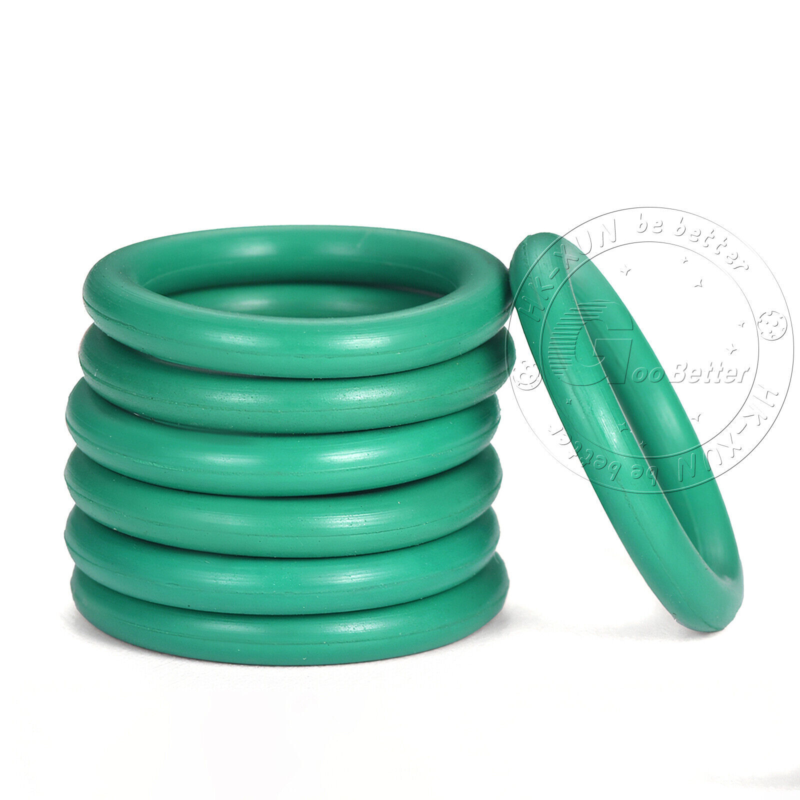 2mm FKM Fluorine Rubber Sealing O-Rings Cross Section 5mm-100mm OD – High Temp