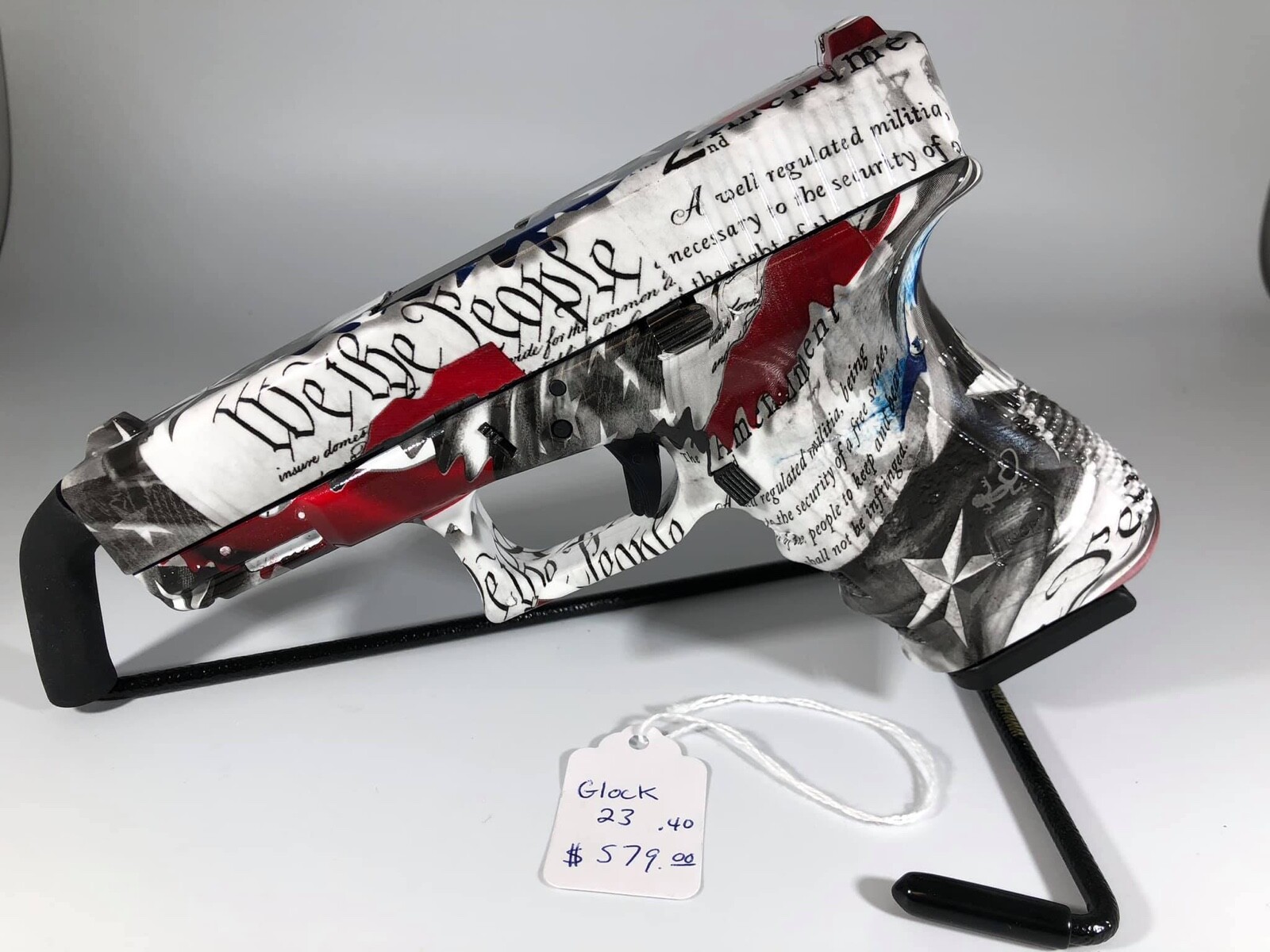 Hydrographic film second amendment hydro dipping 7′ x 20″ hydro dip 2nd