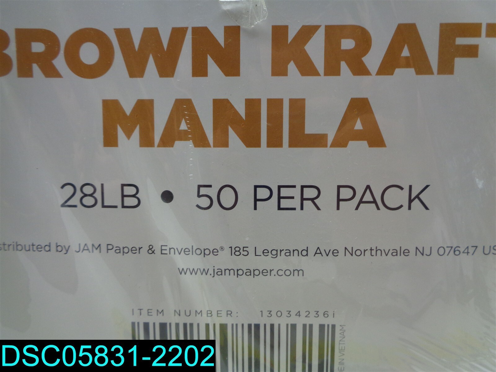 QTY=50: JAM PAPER 12 x 15 1/2 Open End Catalog Commercial Envelopes Manila
