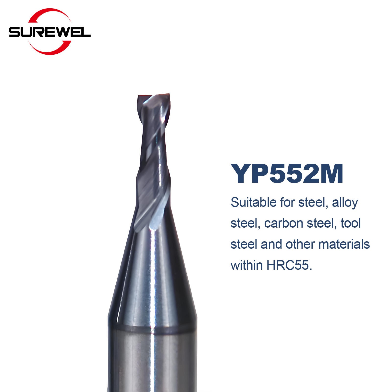 Micro End Mill Carbide CNC Small Mini Machining Cutter 0.2-0.99 Tool for Steel