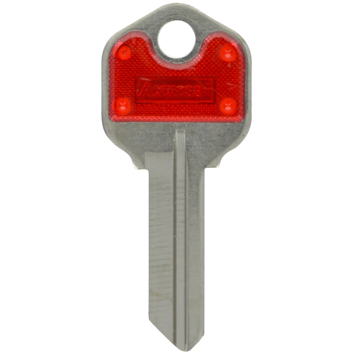Hillman 88900 Blue/Silver 66/KW1 Traditional Single Sided Blank Key (Pack of 10)