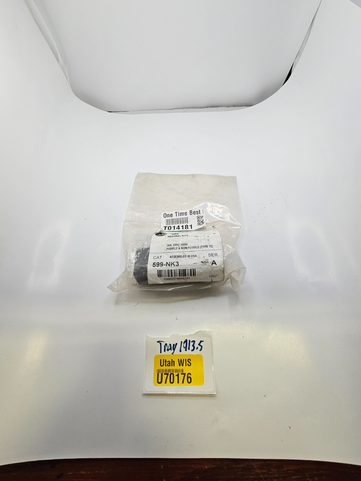 AB 599-NK3 Neutral 30A, 250V / 600V Fusible & Non-Fusible (TYPE 12)