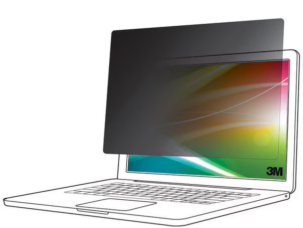 3M Bright Screen Privacy Filter for 17.3in Laptop, 16:9, BP173W9B