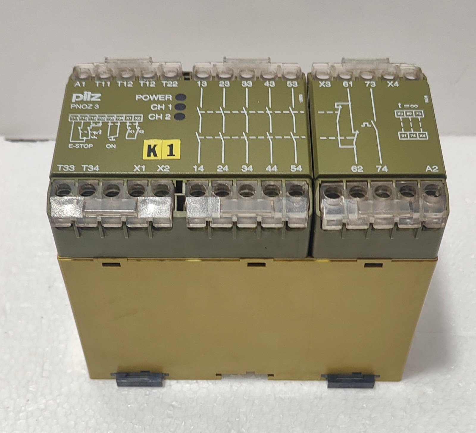 PILZ 474894 PNOZ 3 5S 10 1W SAFETY RELAY 24VDC