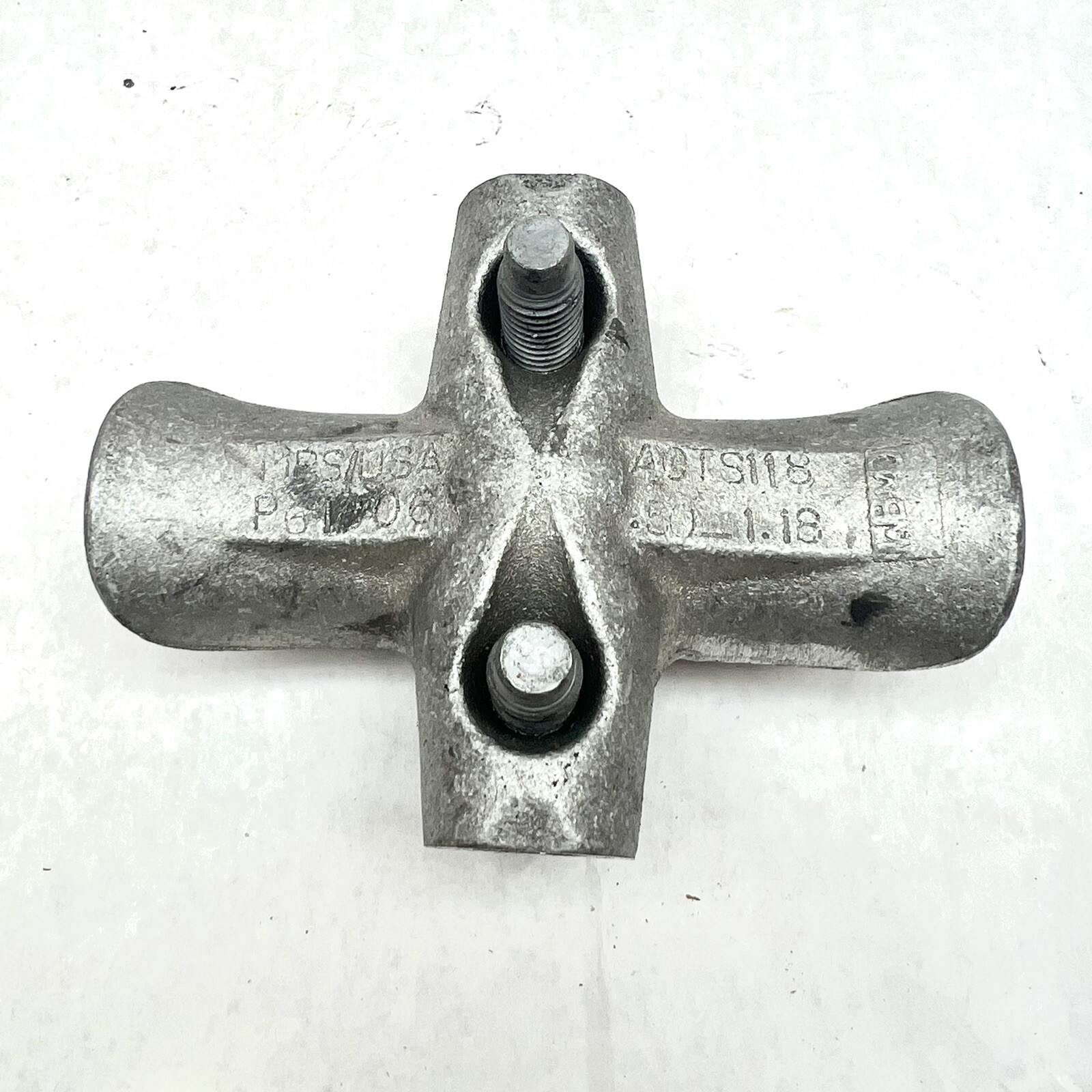 LOT OF 5 (M) F336653 POWER ACT-118.50-1.18 ALUMINUM TRUNNION CLAMP POWER LI