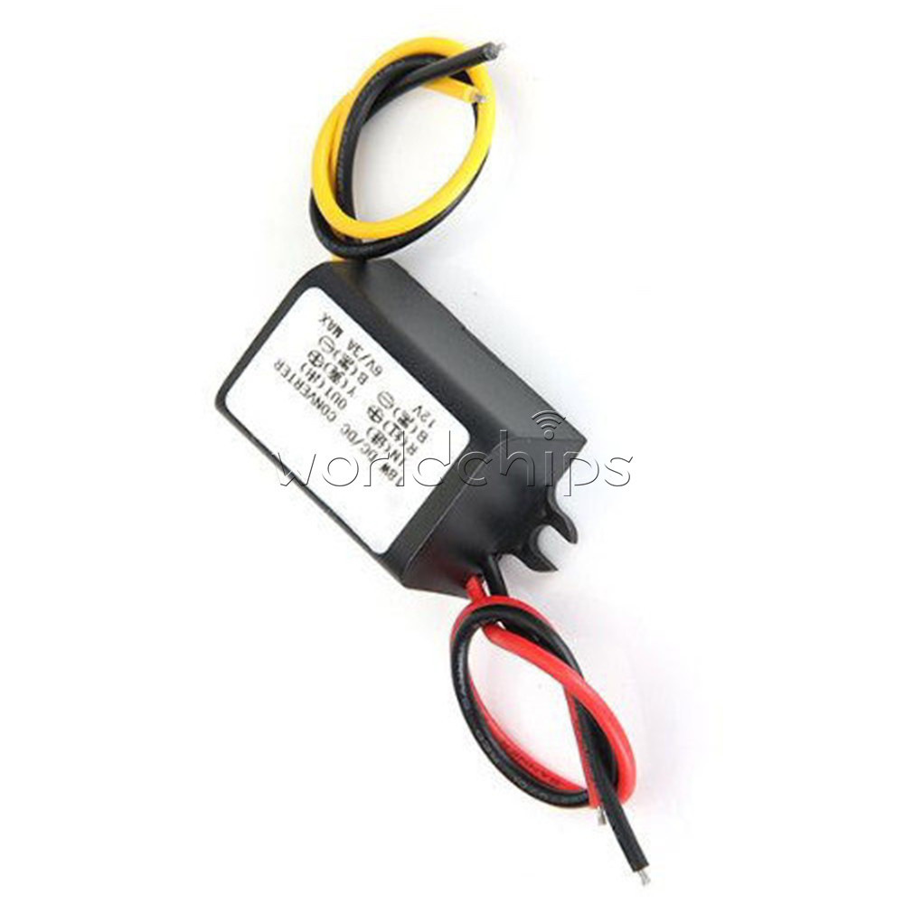 DC-DC 12V to 6V 3A 18W Converter Buck Module Step down Power Supply Adapter