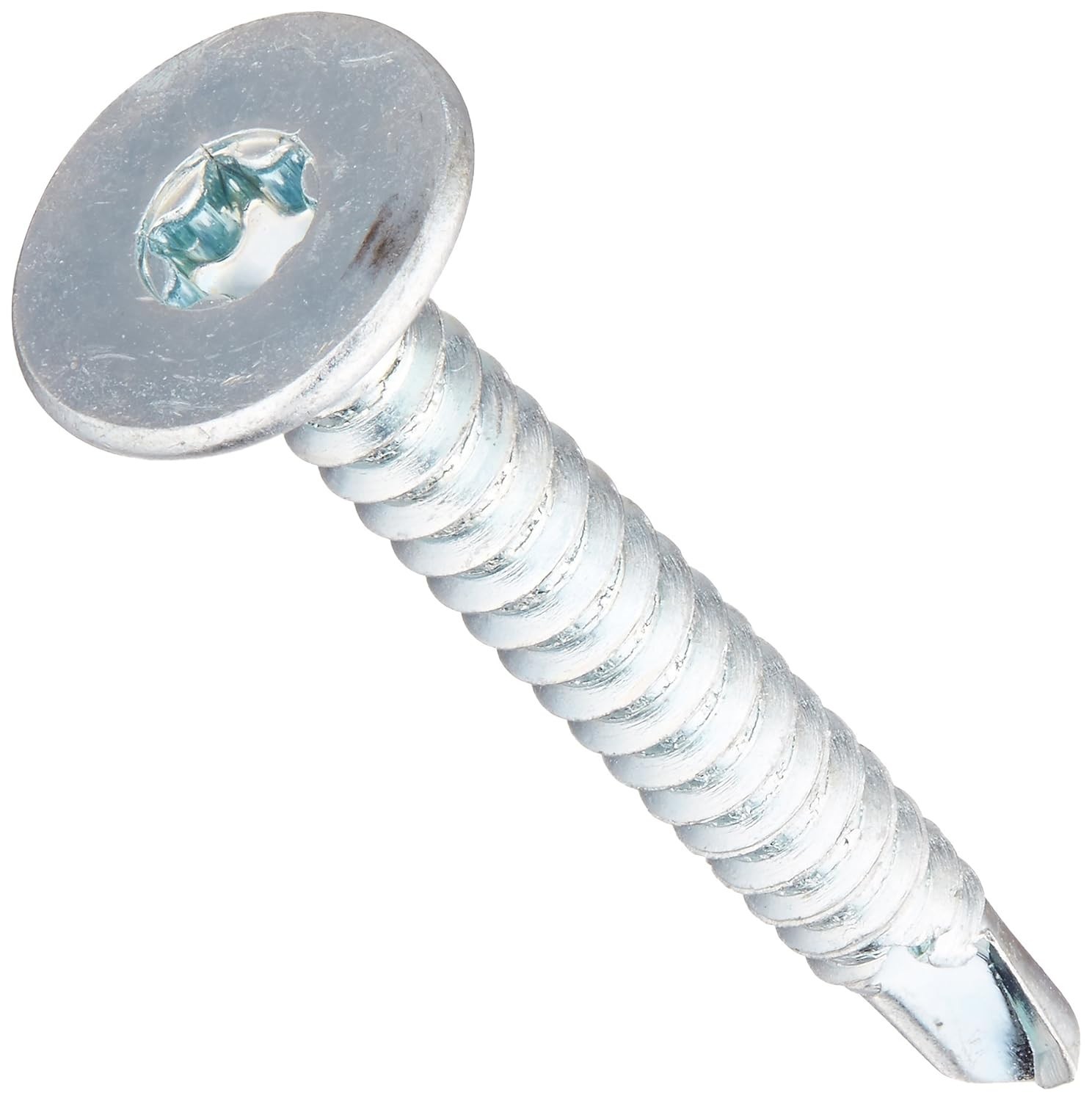 50 Count Steel Self-Drilling Screws with Wafer Head and Star Drive – 1.5″ Length