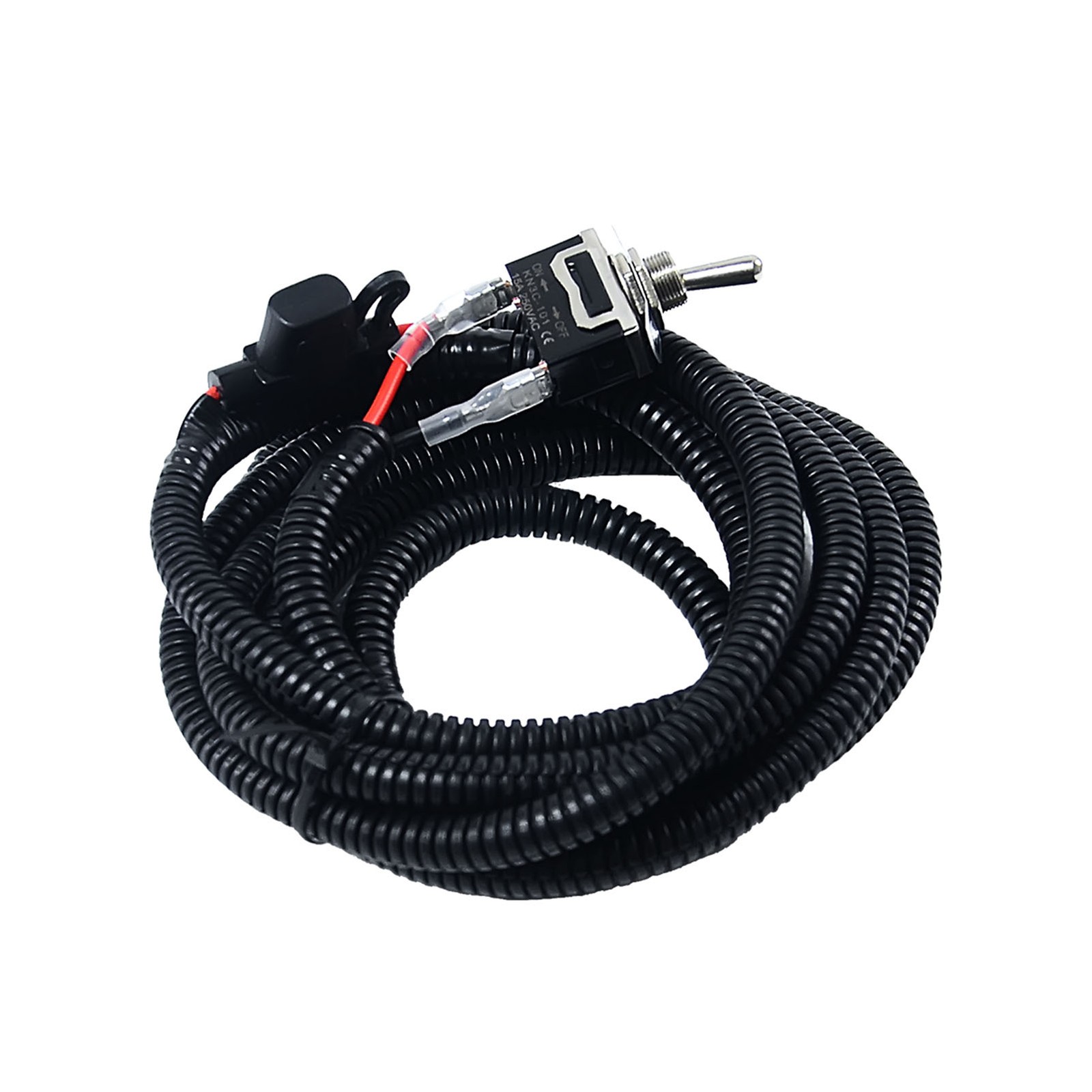 12 24 48 100″ Automotive Switched Fuse Switch For Mini 10A &15A Fuse WIth wire