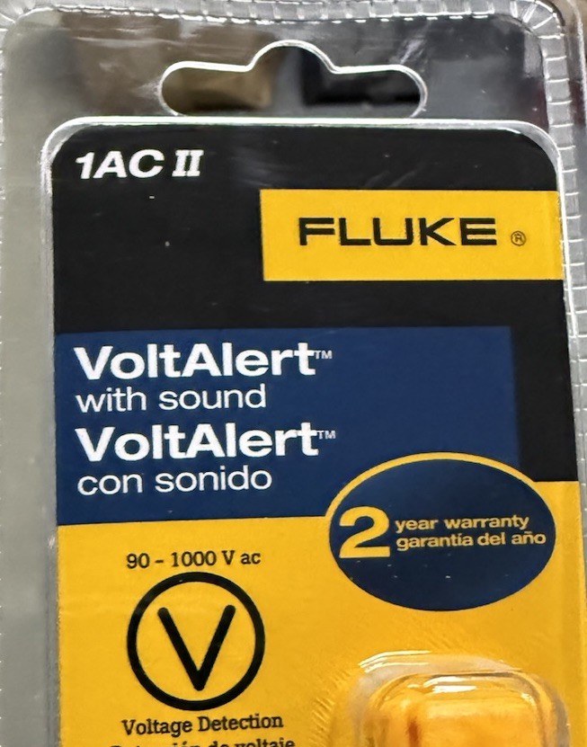 New Fluke 1AC II VoltAlert w/ Sound Non-Contact Voltage Tester Pen Free Shipping