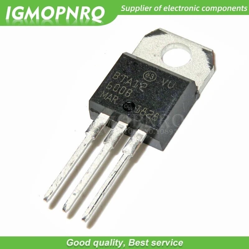 2PCS BT137, BTA12,BTA06,BT137,BTA41,BTB16,BT138 Triacs #B4