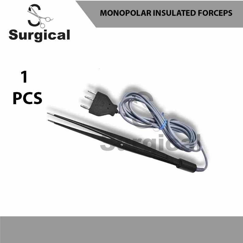 25.5 cm High Quality Monopolar Insulated Forceps