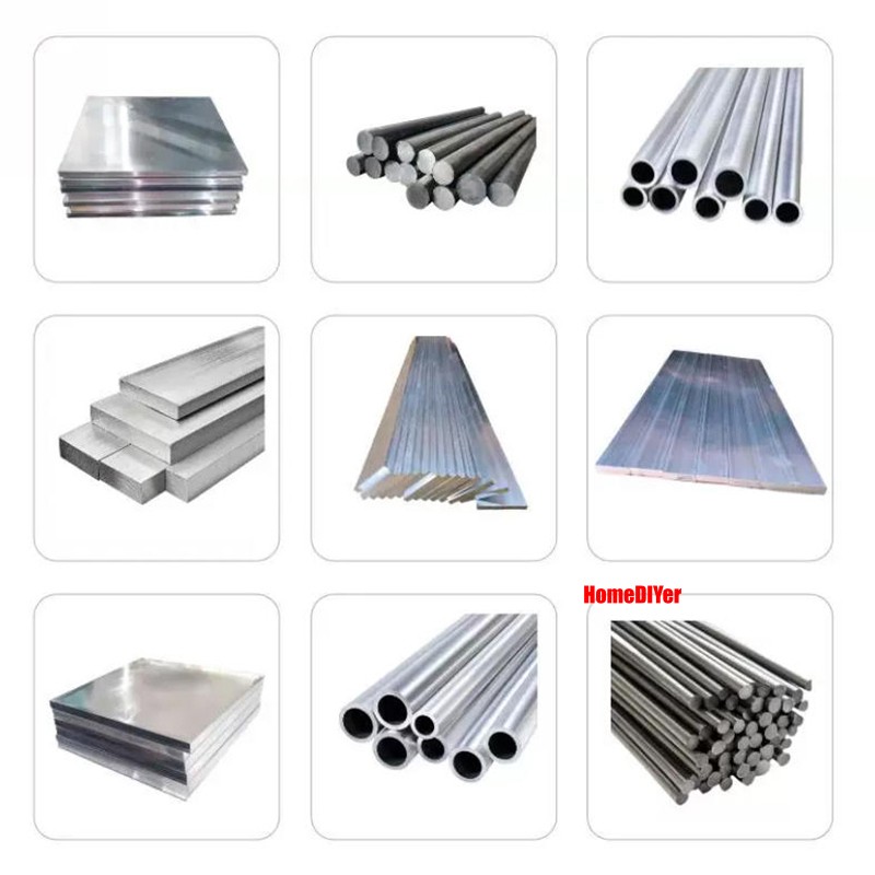 Aluminium Flat Bar Strips Metal 100mm /300mm Length 8mm-50mm Thick Cut To Sizes
