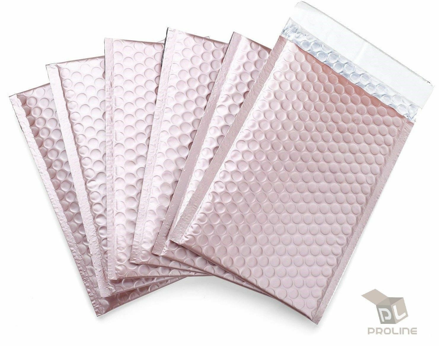 Mix Your Color 50 Matte Metallic Bubble Padded Envelopes Mailers #0 6.5″ x 10″