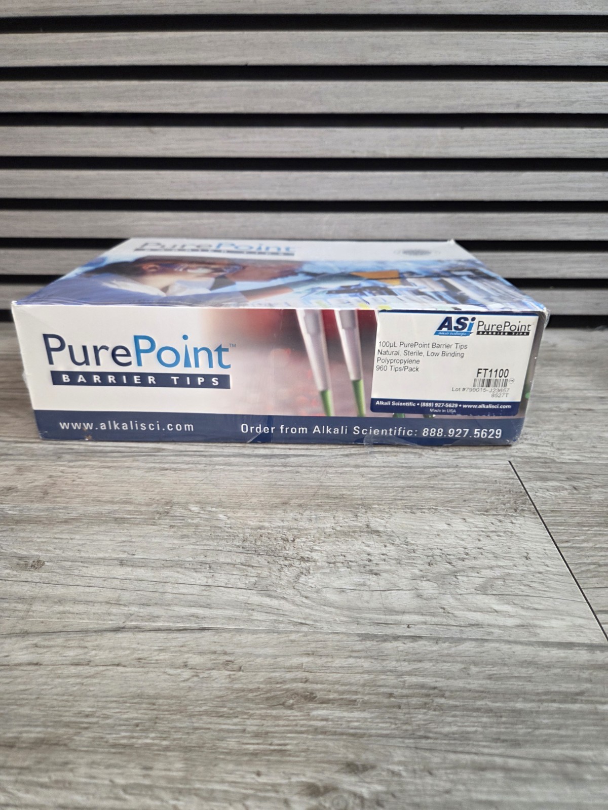 ASi Pure Point Low Binding Barrier Tips Sterile 960/case SEALED #799015-J23657
