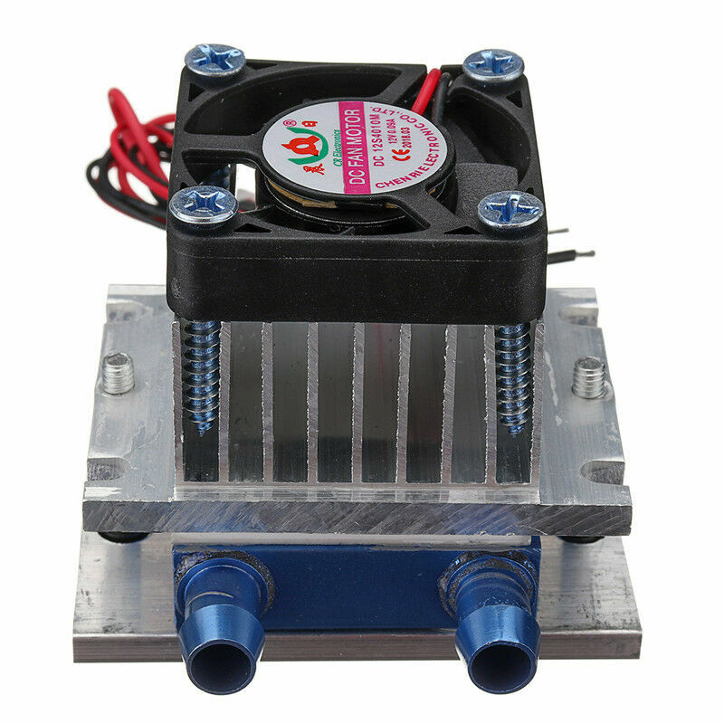 Thermoelectric Peltier Refrigeration Cooling Water Cooler Fan System Heatsink