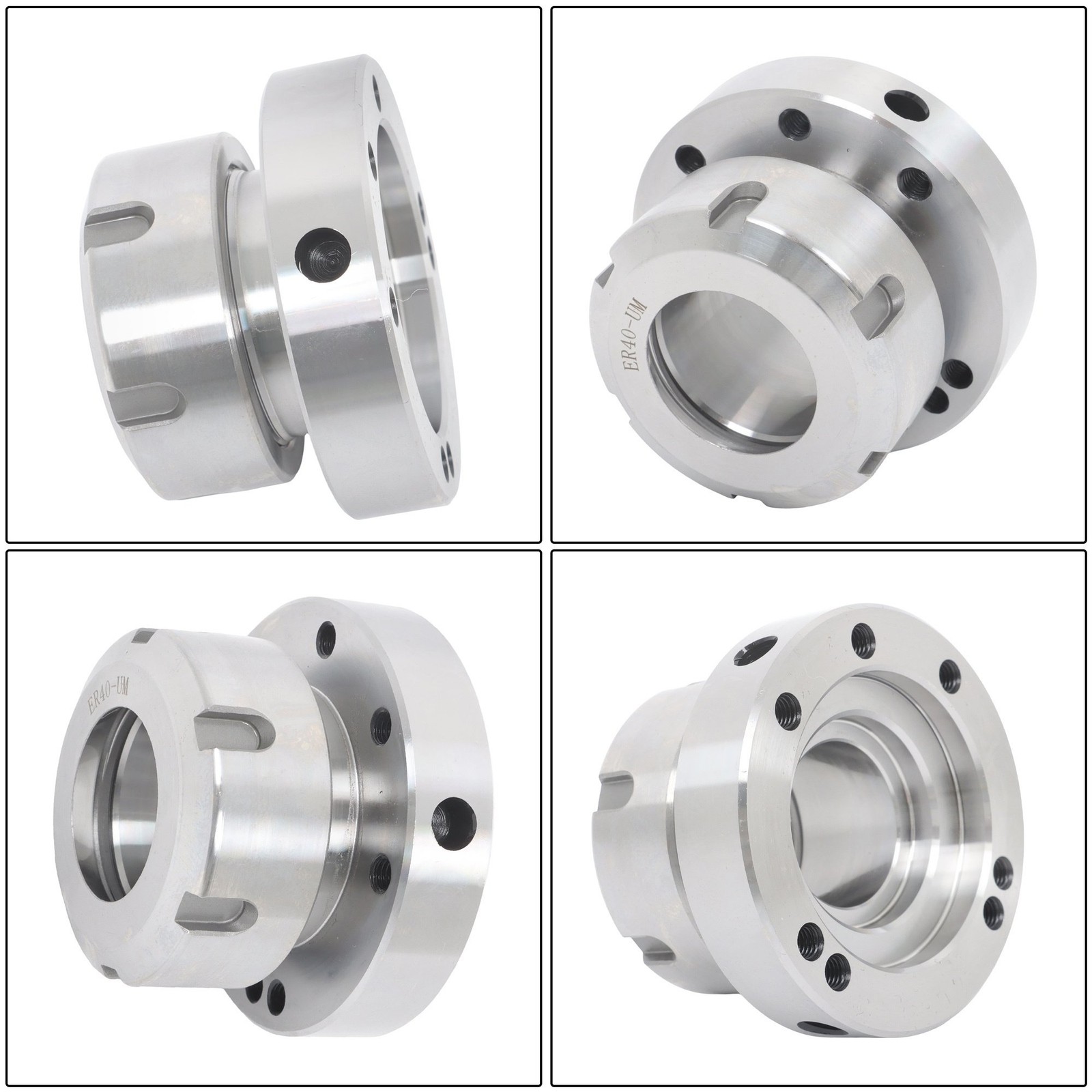 ER40 Collet Chuck 80 mm Diameter for CNC Milling Machine Tool Holder